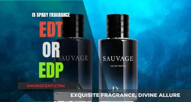 EDT vs EDP: Understanding the Difference in Spray Fragrances