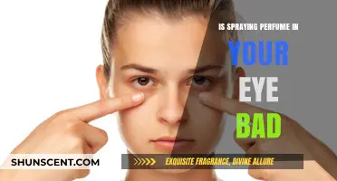 Is Spraying Perfume in Your Eye Harmful? Risks and Safety Tips