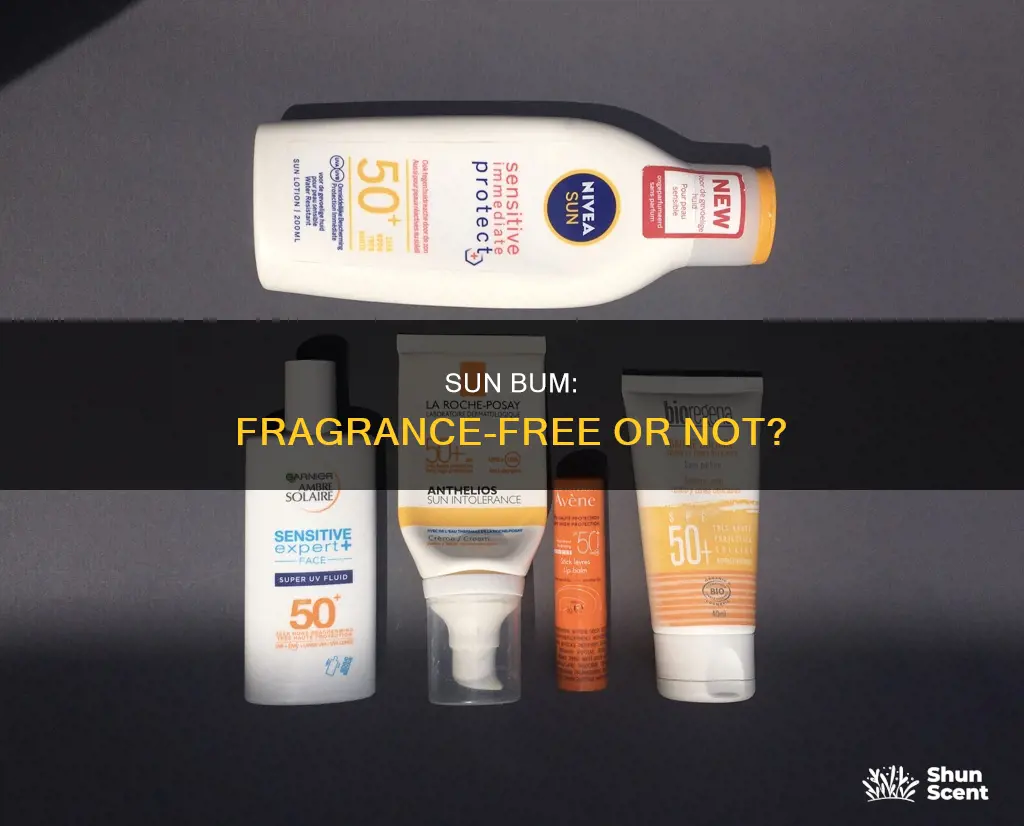 is sun bum fragrance free