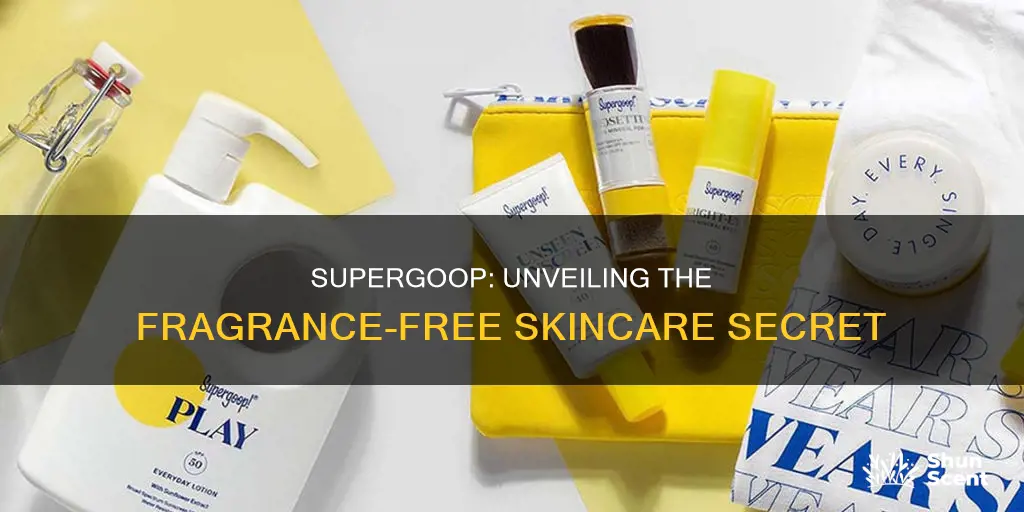 is supergoop fragrance free