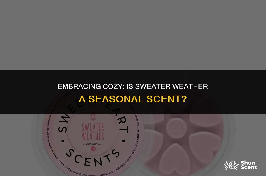 is sweater weather a seasonal scent