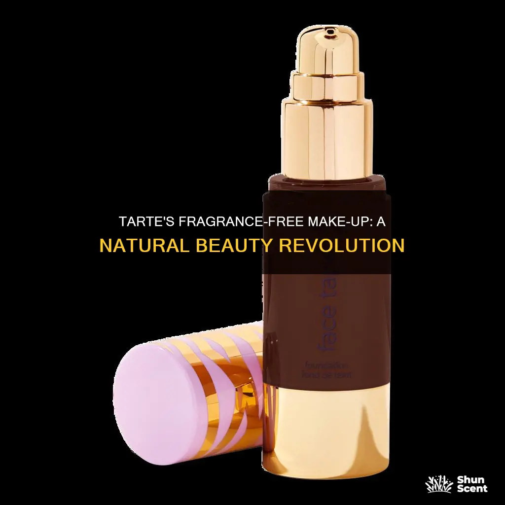 is tarte makeup fragrance free