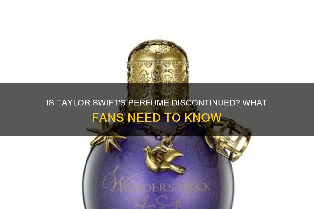 is taylor swift perfume discontinued