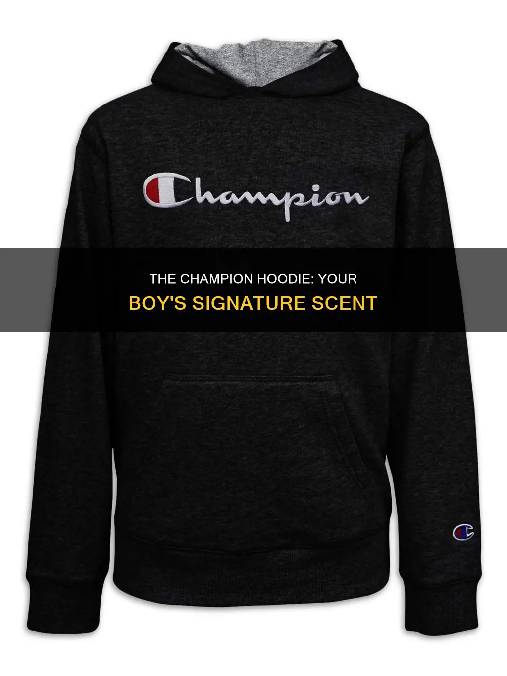 is that your boys cologne champion hoodie