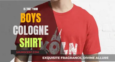 Your Man's Cologne: A Shirt's Story