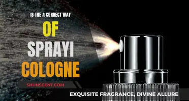 The Art of Spraying Cologne: A Guide to Mastering the Mist