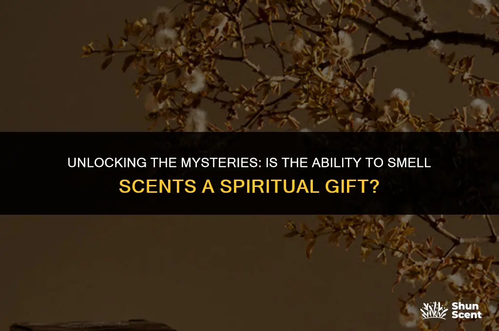 is the ability to smell scents a spiritual gift