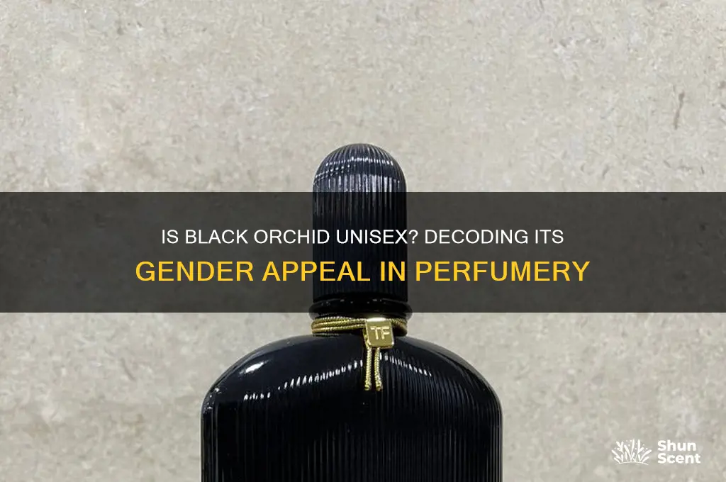 is the black orchid perfume for men or women