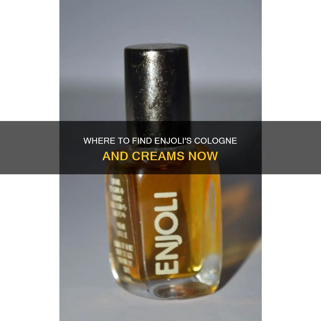 is the cologne and creams by enjoli still available