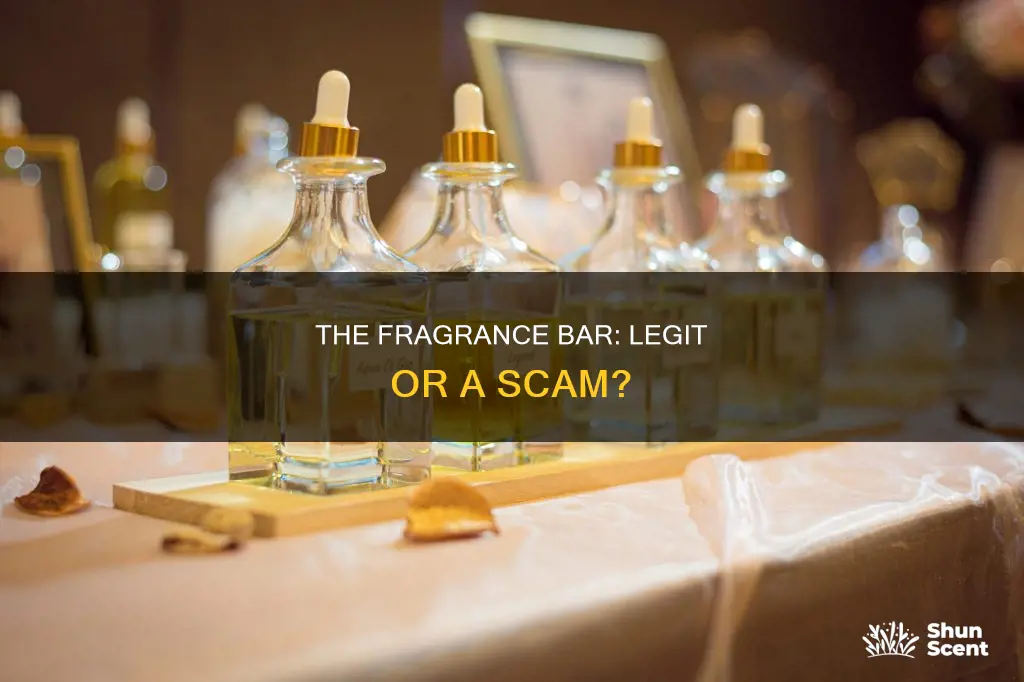 is the fragrance bar legit