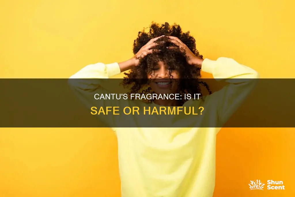 is the fragrance in cantu harmful