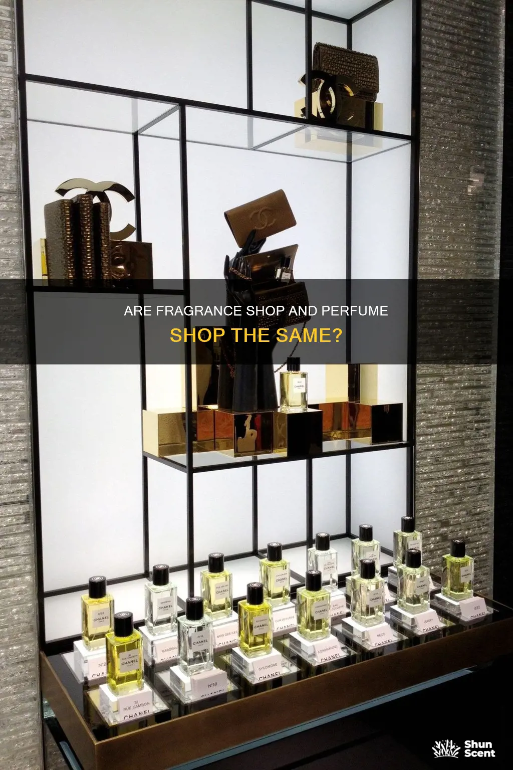 is the fragrance shop the same as the perfume shop