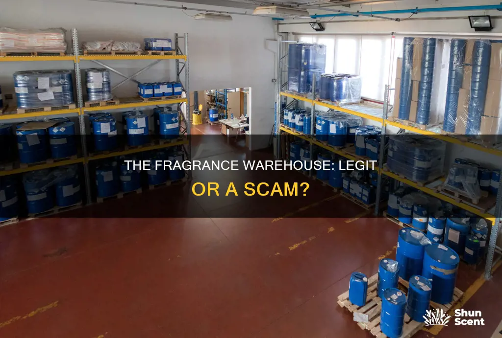 is the fragrance warehouse legit