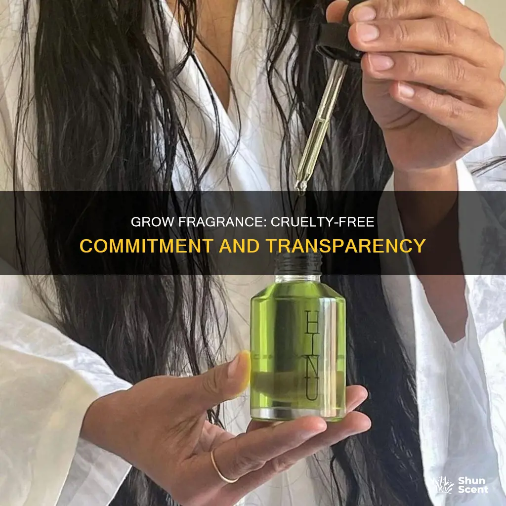 is the grow fragrance company cruelty free