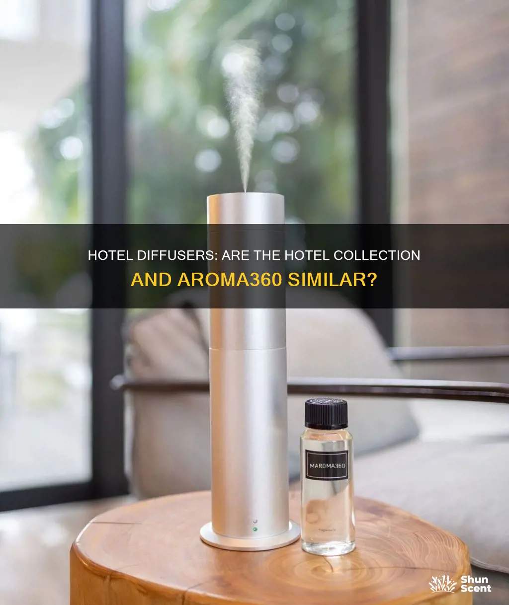 is the hotel collection diffuser the same as aroma 360