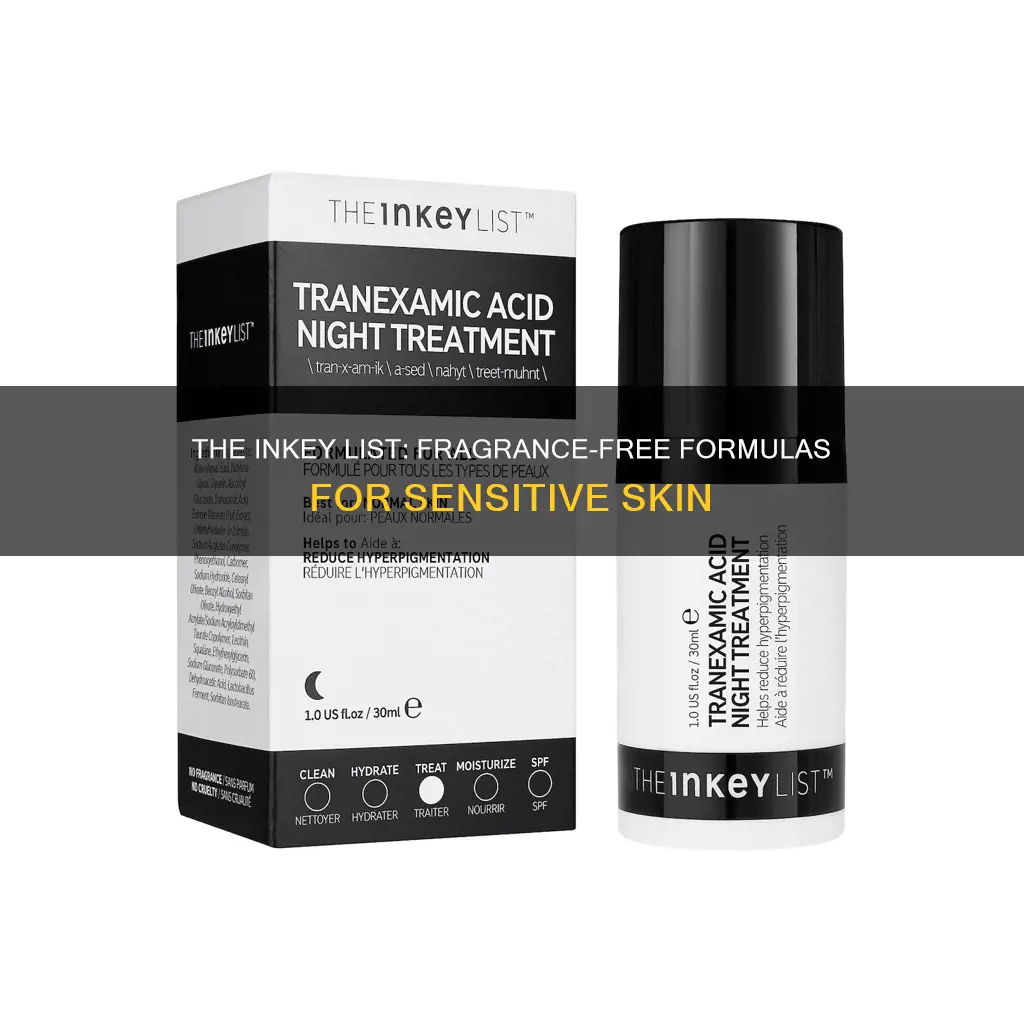 is the inkey list fragrance free