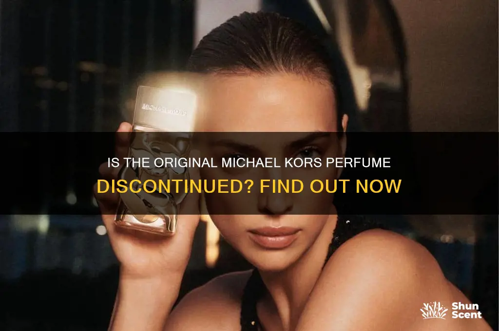 is the original michael kors perfume discontinued
