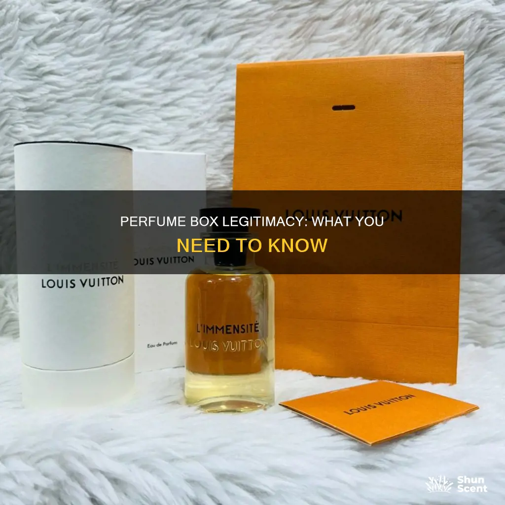 is the perfume box legit