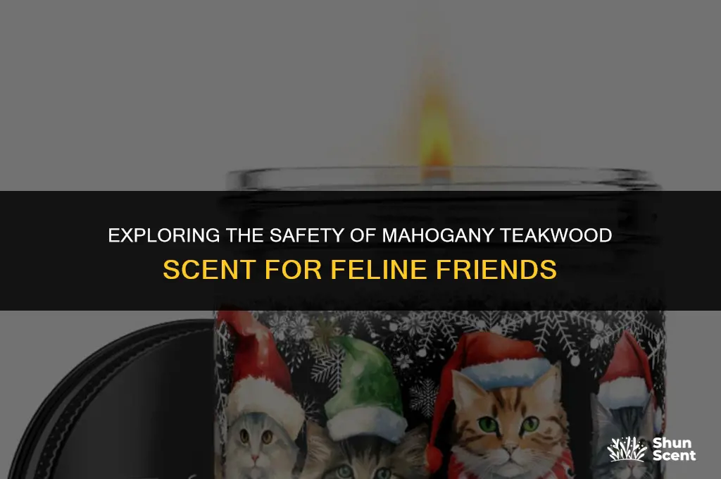 is the scent mahogany teakwood toxic to cats