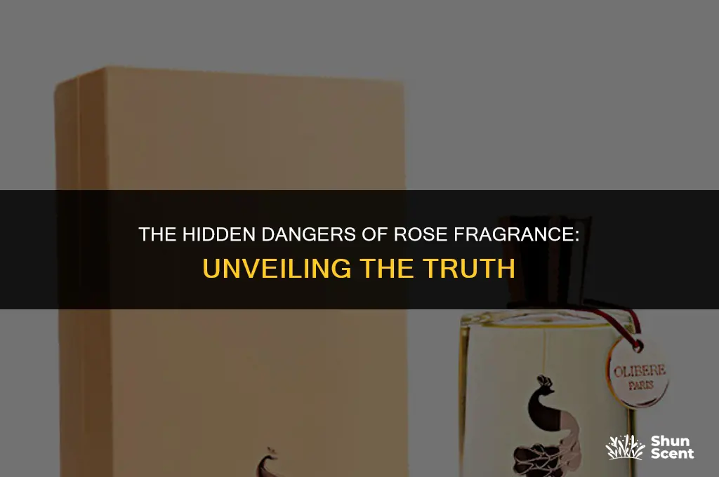is the scent of roses harmful