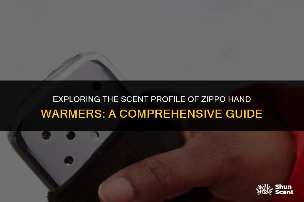 is the the zippo hand warmer scent free