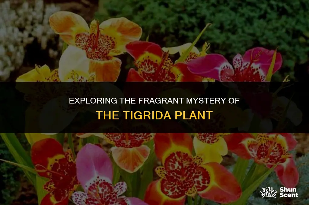 is the tigrida plant scented
