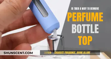 How to Remove Stubborn Perfume Bottle Tops