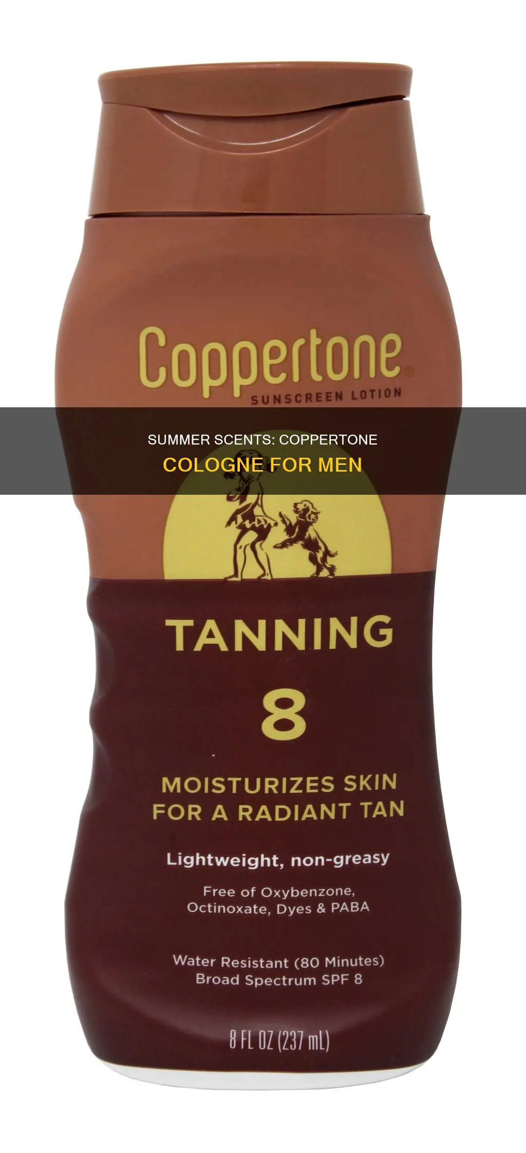 is there a cologne that smells like coppertone suntan lotion