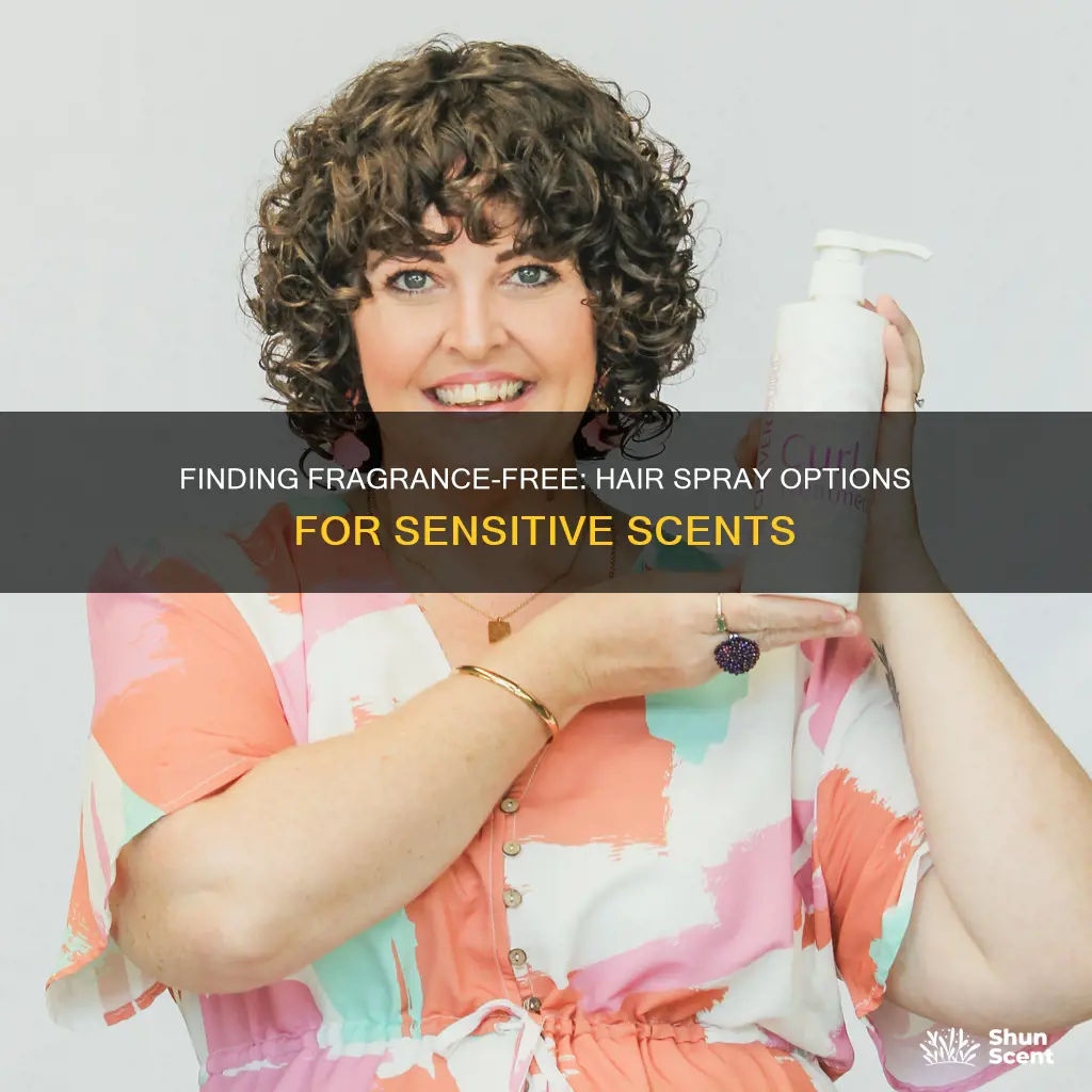 is there a fragrance free hair spray