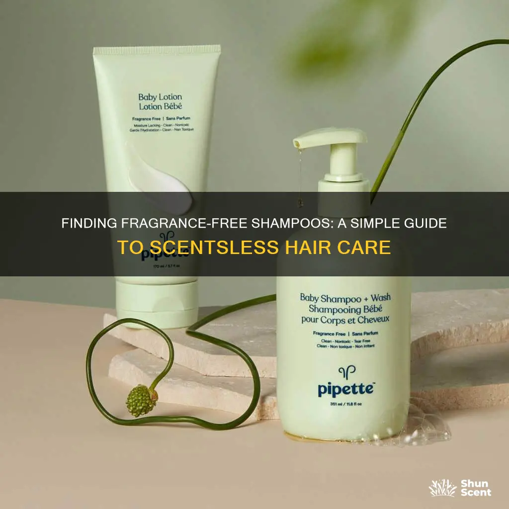 is there a fragrance free shampoo