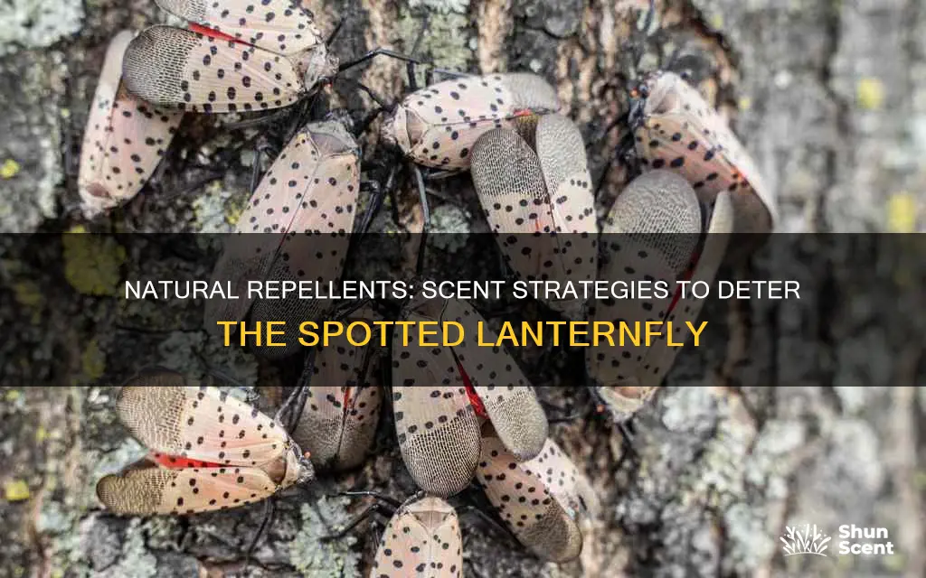 is there a fragrance that chases away spotted lanternfly