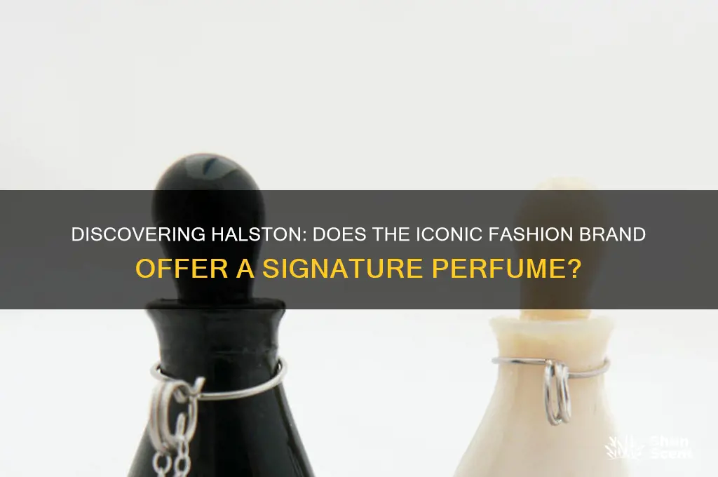 is there a halston perfume