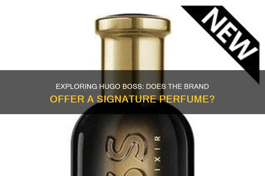 is there a hugo boss perfume