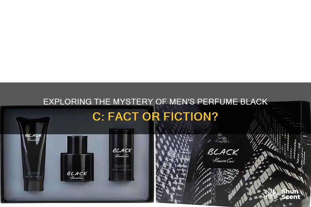 is there a mens perfume black c