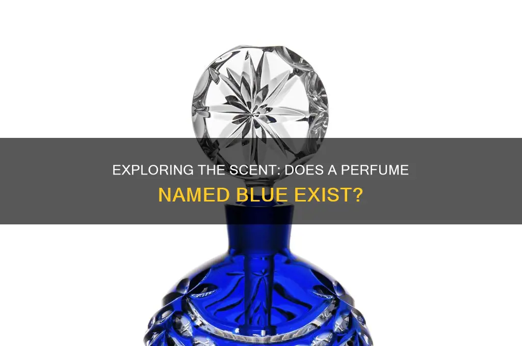 is there a perfume called blue