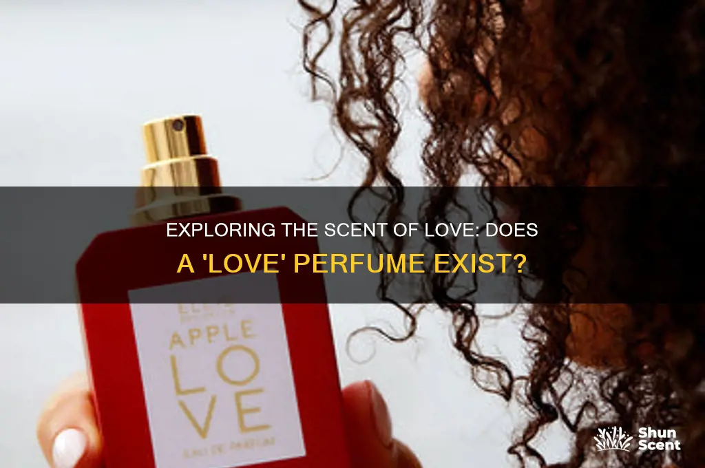 is there a perfume called love