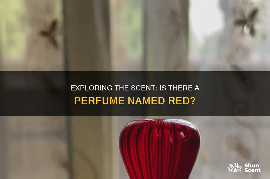 is there a perfume called red