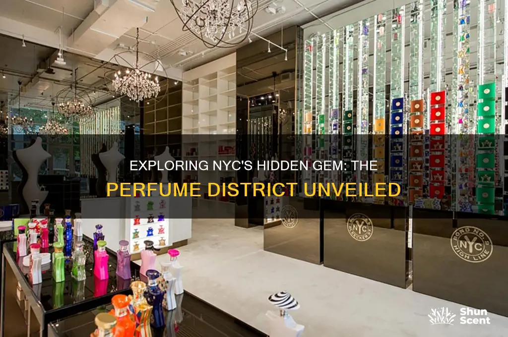 is there a perfume district in nyc
