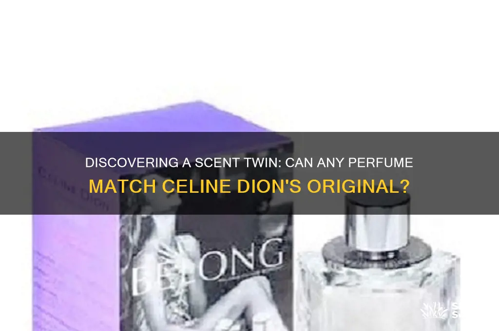 is there a perfume that mimics the original celine dion
