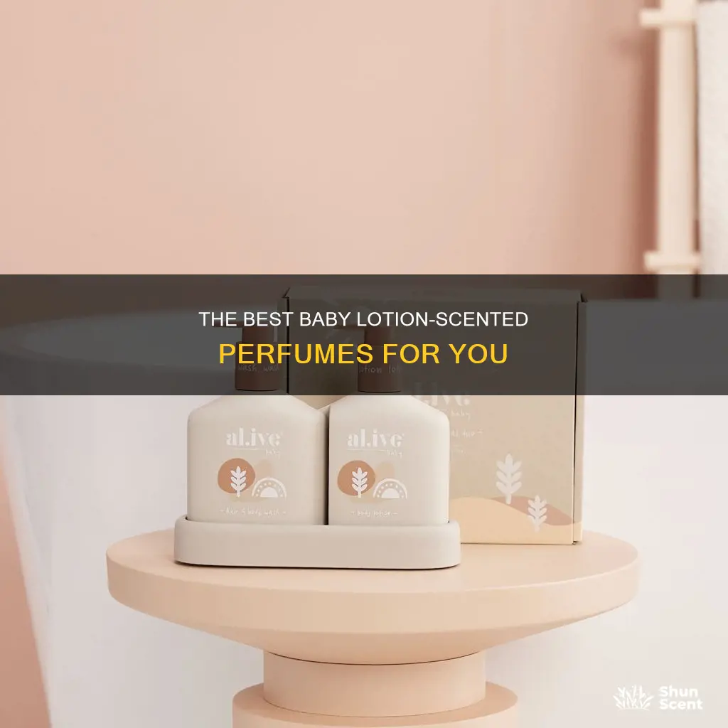 is there a perfume that smells like baby lotion