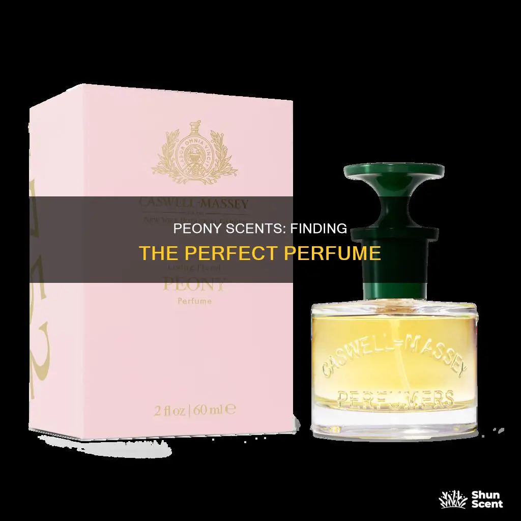 is there a perfume that smells like peonies