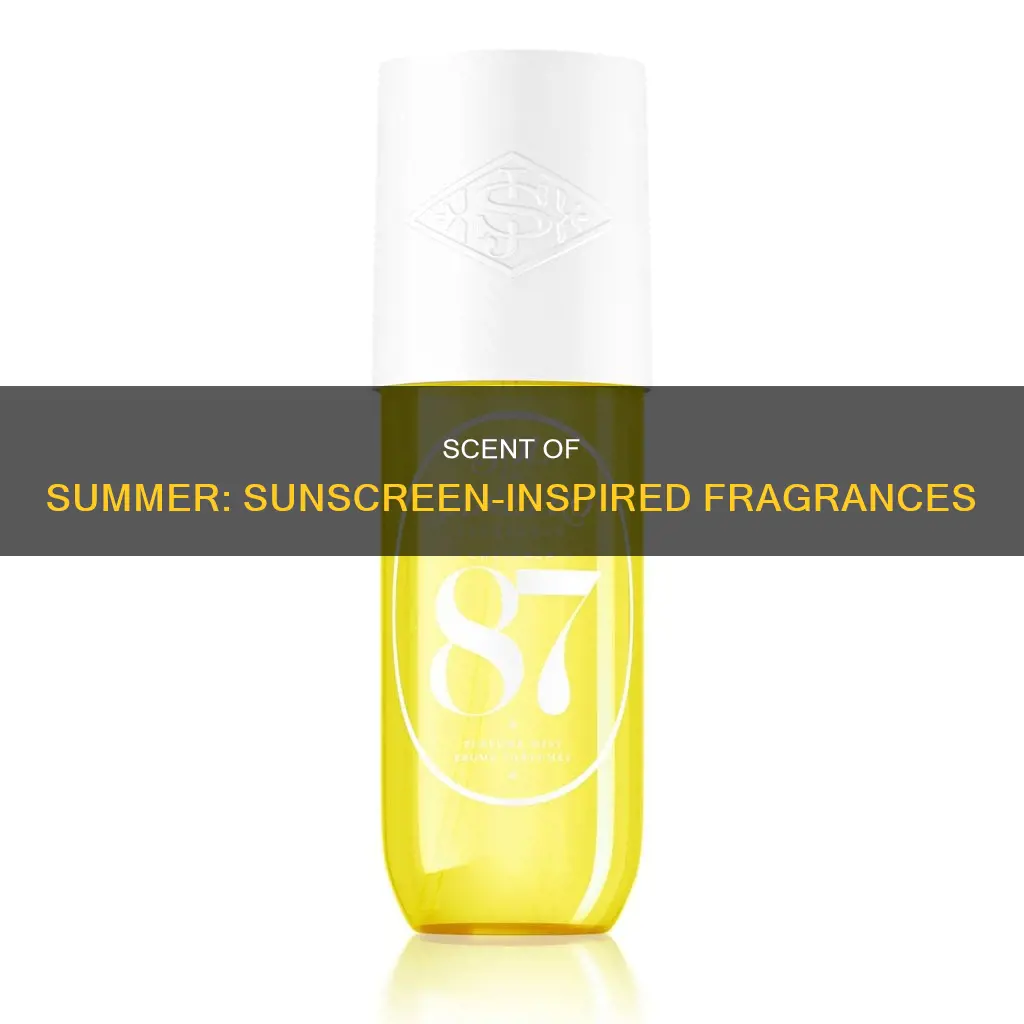 is there a perfume that smells like sunscreen