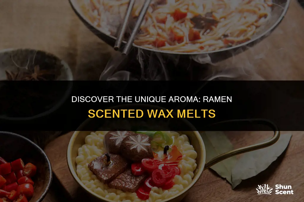 is there a ramen scented wax