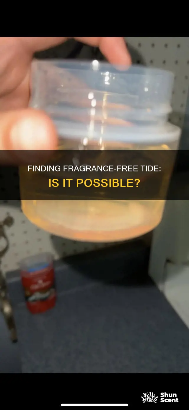 is there a tide with little to no fragrance