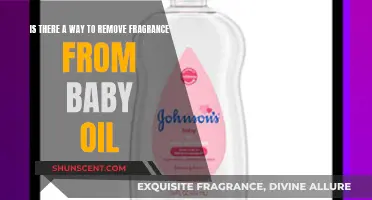 Baby Oil Scent: Tips to Neutralize or Remove Fragrance