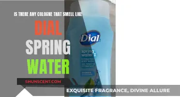 Spring Water Scent: Dial Soap vs Cologne