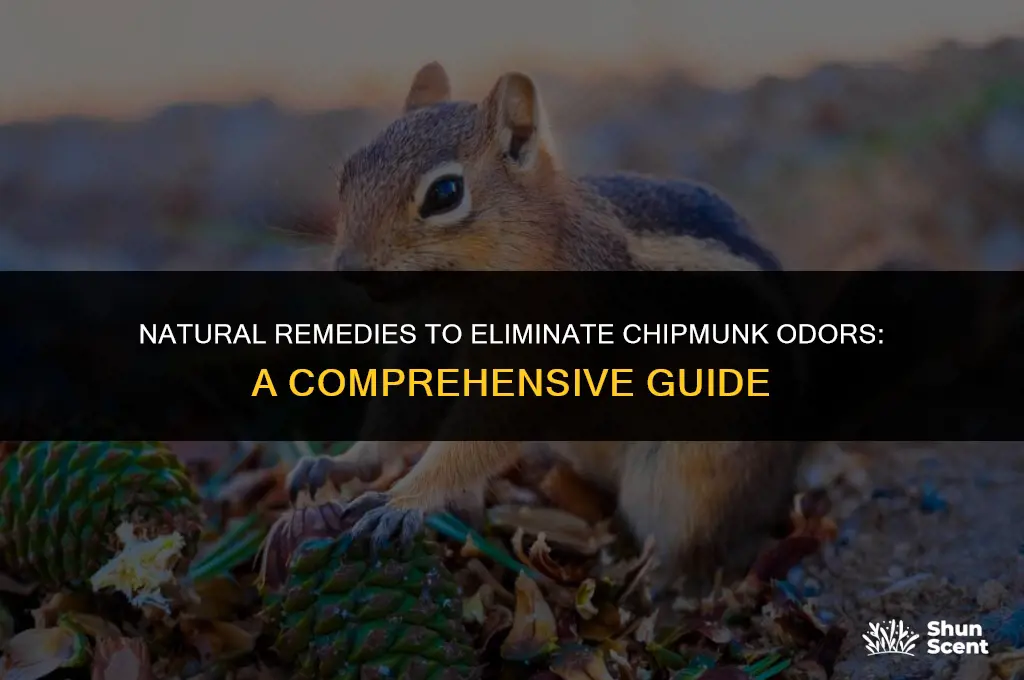 is there any odors to get rid of chipmunks
