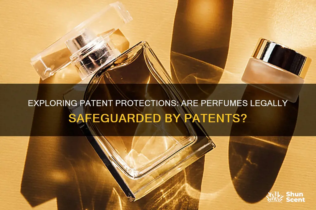 is there any patents on perfumes
