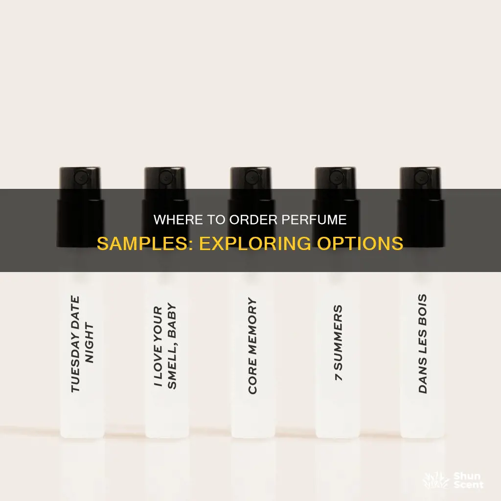 is there anywhere you can order perfume samples