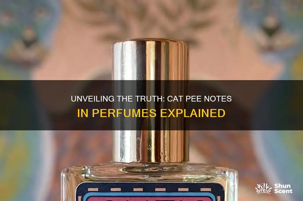 is there cat pee in perfume